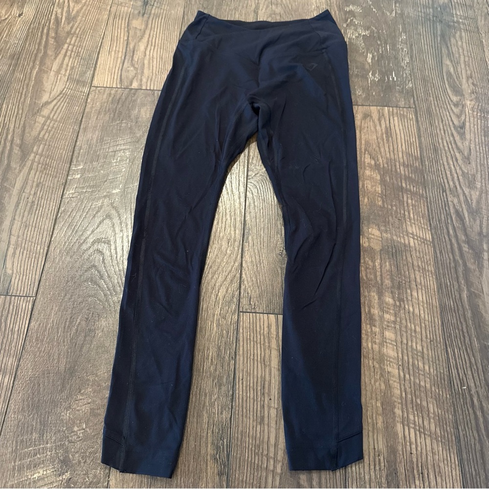 Gymshark Full Length Black Leggings‎ Size S